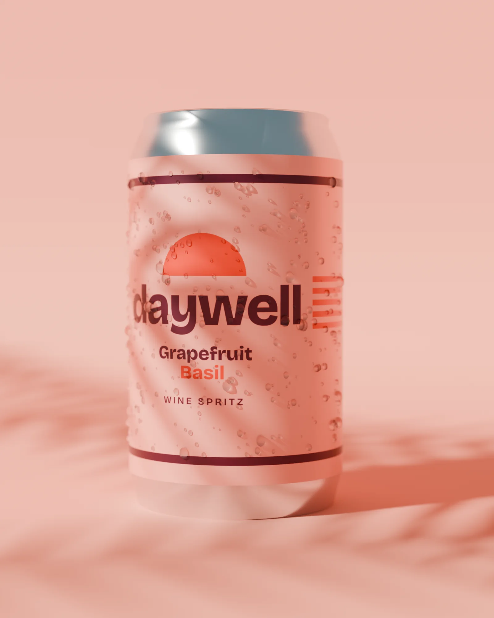 Grapefruit Basil can in the sun